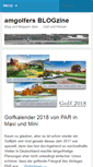 Mobile Screenshot of amateurgolfer.info